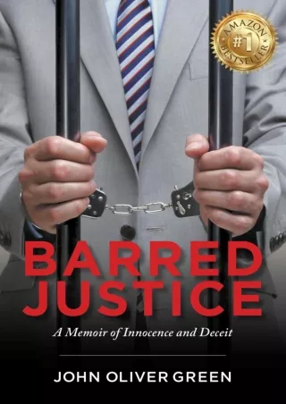 Read ebook [PDF] Barred Justice: A Memoir of Innocence and Deceit