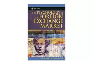 Download PDF The Psychology of the Foreign Exchange Market for ipad