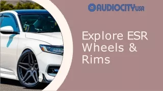 Explore ESR Wheels & Rims