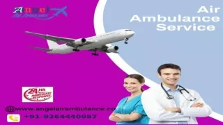 Hire Credible Air Ambulance in Patna with Top-Level Medical Service