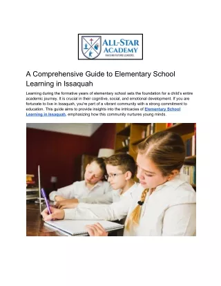 Private School Tuition Fees Issaquah