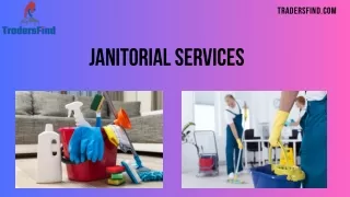 Janitorial Services at best price in UAE on Tradersfind.com