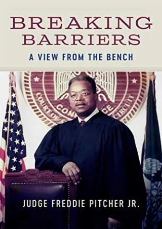 PDF BOOK DOWNLOAD Breaking Barriers: A View from the Bench read