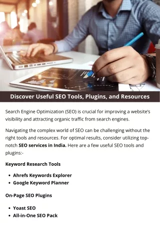 Discover Useful SEO Tools, Plugins, and Resources