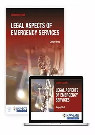 READ/DOWNLOAD Legal Aspects of Emergency Services free