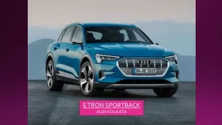 E Tron Sportback