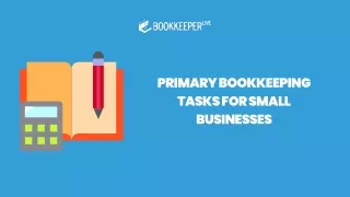 Primary Bookkeeping Tasks for Small Businesses