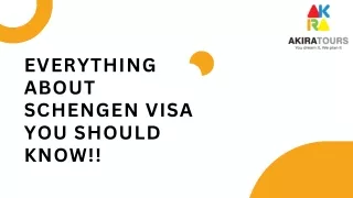 Everything About Schengen Visa You Should Know