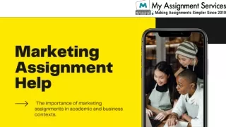 Marketing Assignment Help