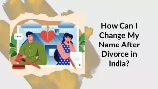 How to Change Name After Divorce in India