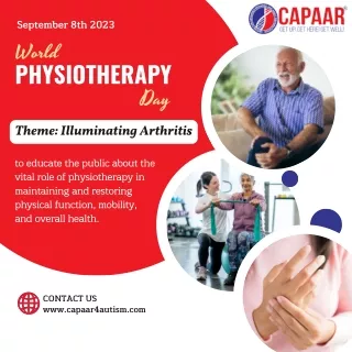 World Physiotherapy Day | Best Physiotherapy in Hulimavu, Bangalore | CAPAAR