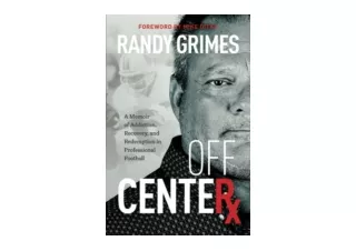 PDF read online Off Center A Memoir of Addiction Recovery and Redemption in Prof