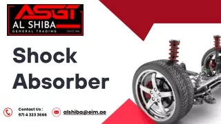 Best Shock Absorber in Dubai | Alshiba