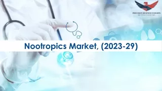 Nootropics Market Trends and Segments Forecast To 2029