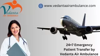 Avail of Vedanta Air Ambulance Service in Aurangabad with Updated Medical Facilities