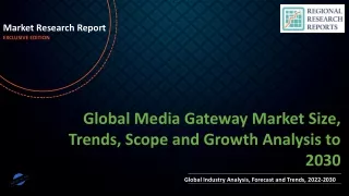 Media Gateway Market Size, Trends, Scope and Growth Analysis to 2030