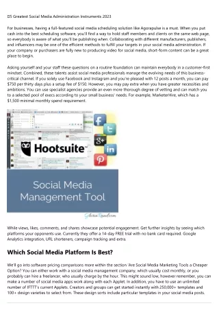 social media marketing: 11 Thing You're Forgetting to Do
