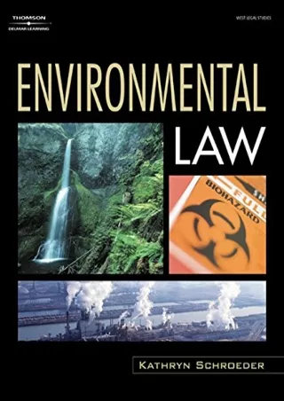 Pdf Ebook Environmental Law