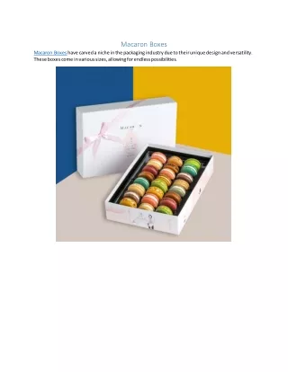 Macaron Boxes 3