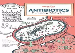 Download Book [PDF] Antibiotics Pharmacology Coloring Book: Antibiotics