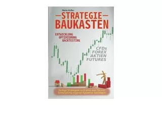 Ebook download Strategie Baukasten Entwicklung Optimierung Backtesting für Forex