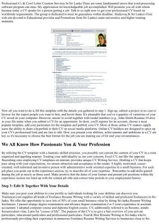 The Best Kept Secrets About makemycv