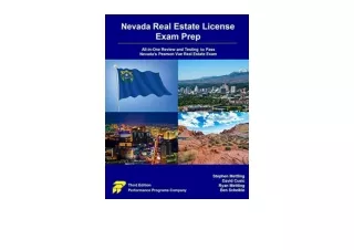 Download PDF Nevada Real Estate License Exam Prep All in One Review and Testing