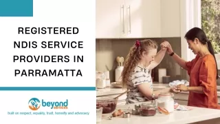 Registered NDIS Service Providers in Parramatta