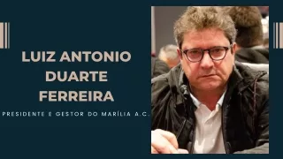 As Conquistas Memoráveis do Marília Atlético Clube Por Luiz Antonio Duarte Ferreira