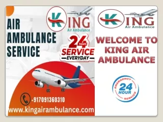 King Air Ambulance Service in Dibrugarh -  Aircraft Sterilized From Top To Bottom