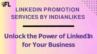 LinkedIn Promotion Services - IndianLikes.com