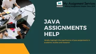 Java Assignments Help