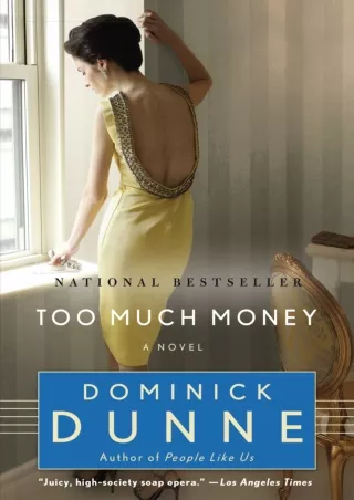 [PDF] DOWNLOAD EBOOK Too Much Money: A Novel epub