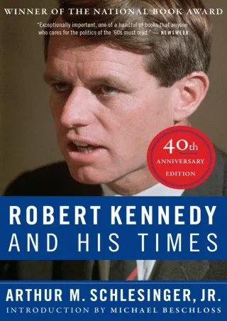 PDF Robert Kennedy and His Times free