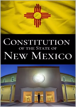 EPUB DOWNLOAD Constitution of the State of New Mexico download