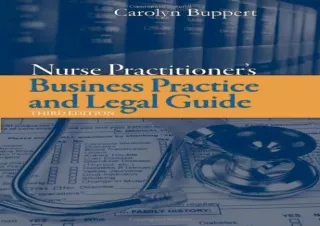 (PDF) Nurse Practitioner's Business Practice And Legal Guide (Buppert, Nurse Pra