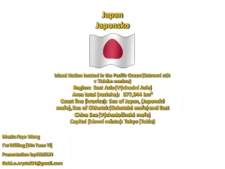 Japonsko - Japan (Nilgun)