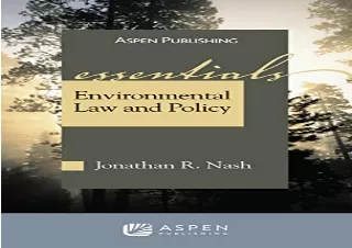 (PDF) Environmental Law and Policy: The Essentials Full