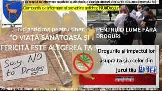 Prezentare Drogurile și impactul lor asupra ta și a celor din jurul tău 2023 CJ