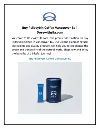 Buy Psilocybin Coffee Vancouver Bc