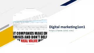 Digital marketing1on1