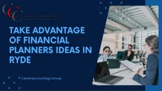 Take Advantage of Financial Planners Ideas In Ryde