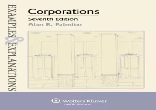 PDF Corporations (Examples & Explanations) Free