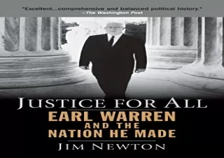 PDF Justice for All: Earl Warren and the Nation He Made Kindle