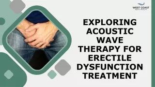 Wave therapy san diego
