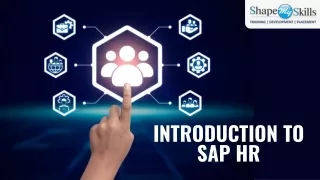 Career Growth with SAP HR Training in Noida at ShapeMySkills