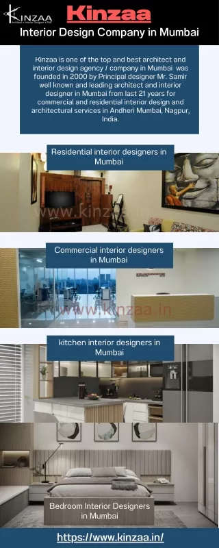 Looking for Your Dream Spaces - Interior Design Company in Mumbai by Kinzaa