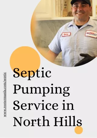 Septic Pumping North Hills