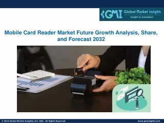 Mobile Card Reader Market Future Growth Analysis, Share, and Forecast 2032