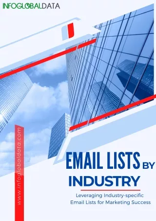 Get the Email Lists by Industry - InfoGlobalData